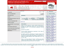 Tablet Screenshot of bip.pup-lancut.pl